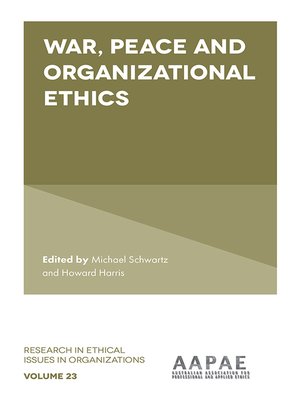 cover image of Research in Ethical Issues in Organizations, Volume 23